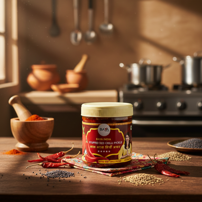 Kathal + Lal Bharwa Mirchi + Awala (250g each)