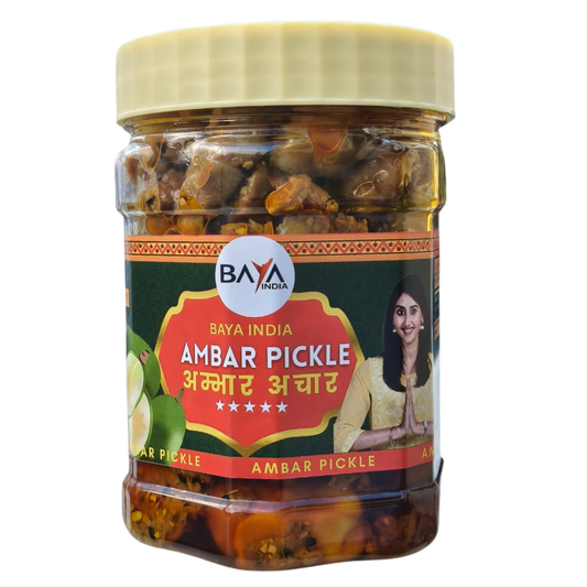 🌟 Ambar Pickle: Unearthing a Rare & Authentic Indian Flavor by Baya India