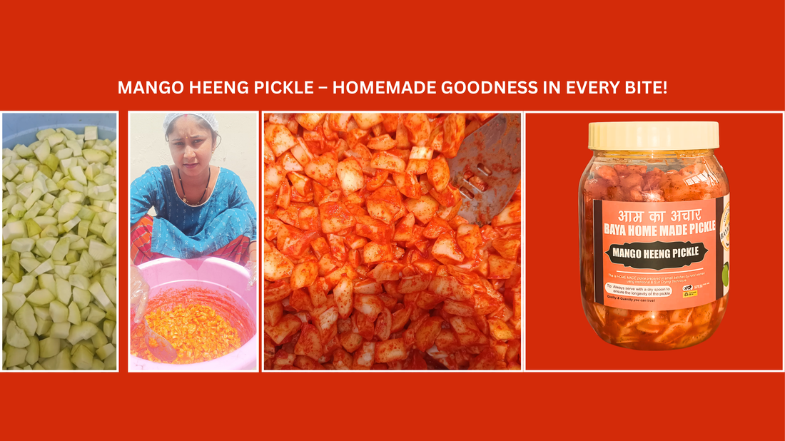 Mango Heeng Pickle – Homemade Goodness in Every Bite!