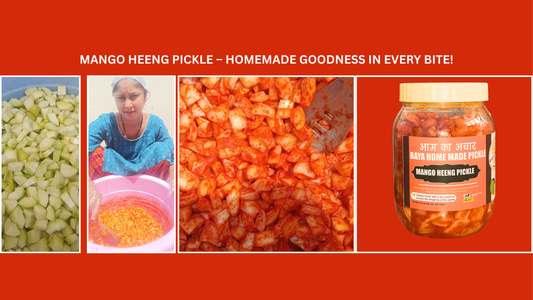 Mango Heeng Pickle – Homemade Goodness in Every Bite!
