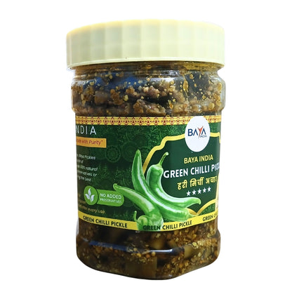 Green Chilli Pickle (हरी मिर्ची का अचार)
