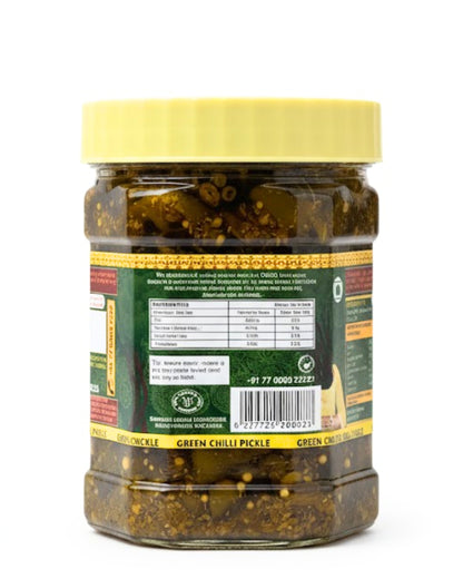 Green Chilli Pickle (हरी मिर्ची का अचार)