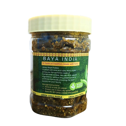 Green Chilli Pickle (हरी मिर्ची का अचार)