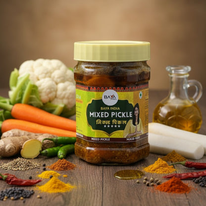 Gajar Gobhi Seasonal Mixed Pickle 🍽️✨