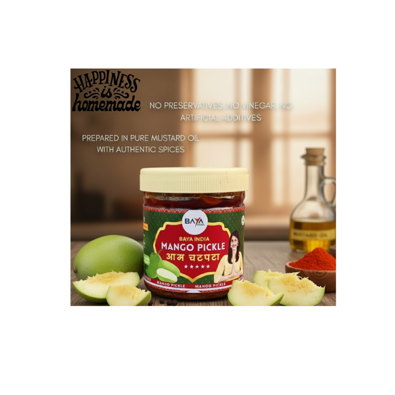 Mango Pickle (आम का अचार) – Traditional Homemade Taste