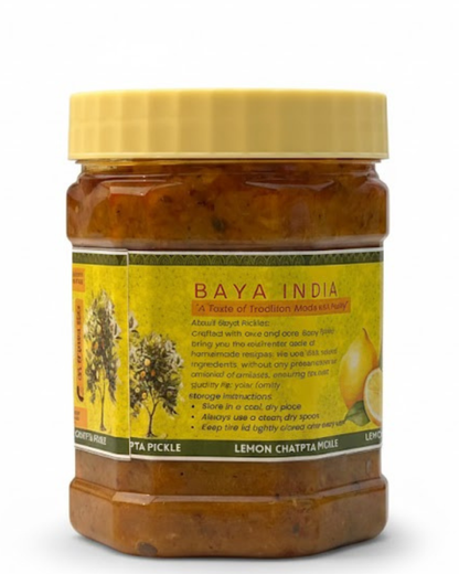 Lemon Pickle (नींबू का अचार)