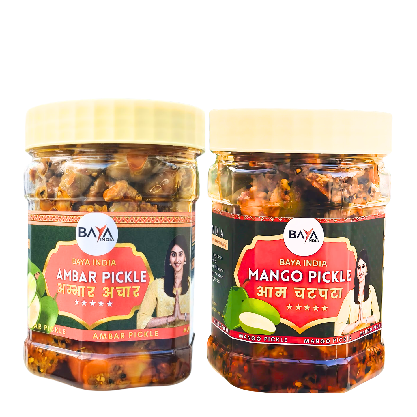Ambar & Mango Pickle Combo (400g Each) – Just ₹499