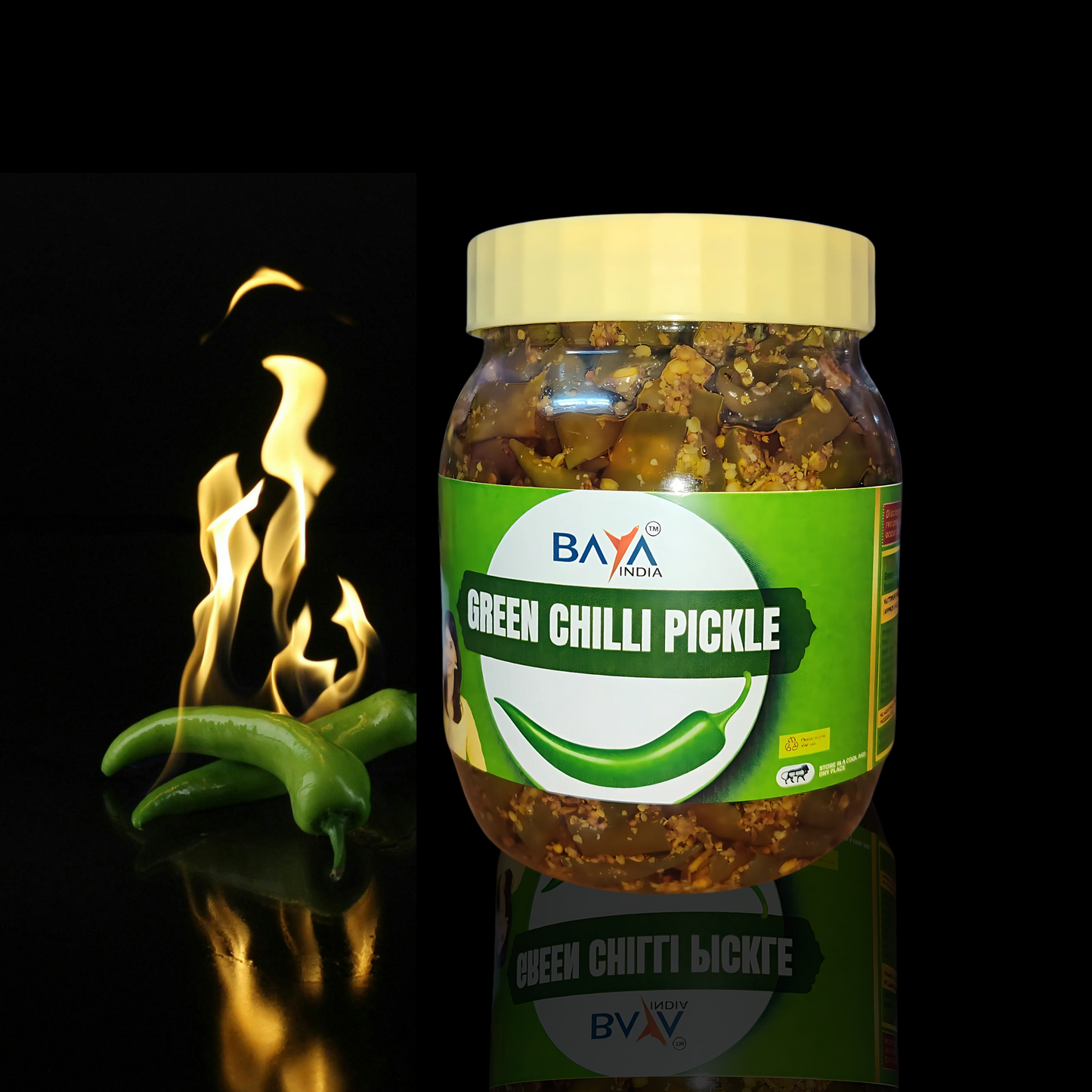 Green Chilli Pickle (हरी मिर्ची का अचार)