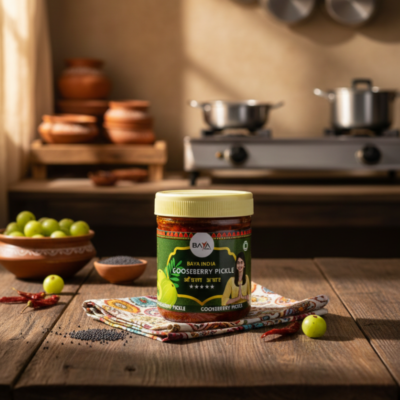 Kathal + Lal Bharwa Mirchi + Awala (250g each)