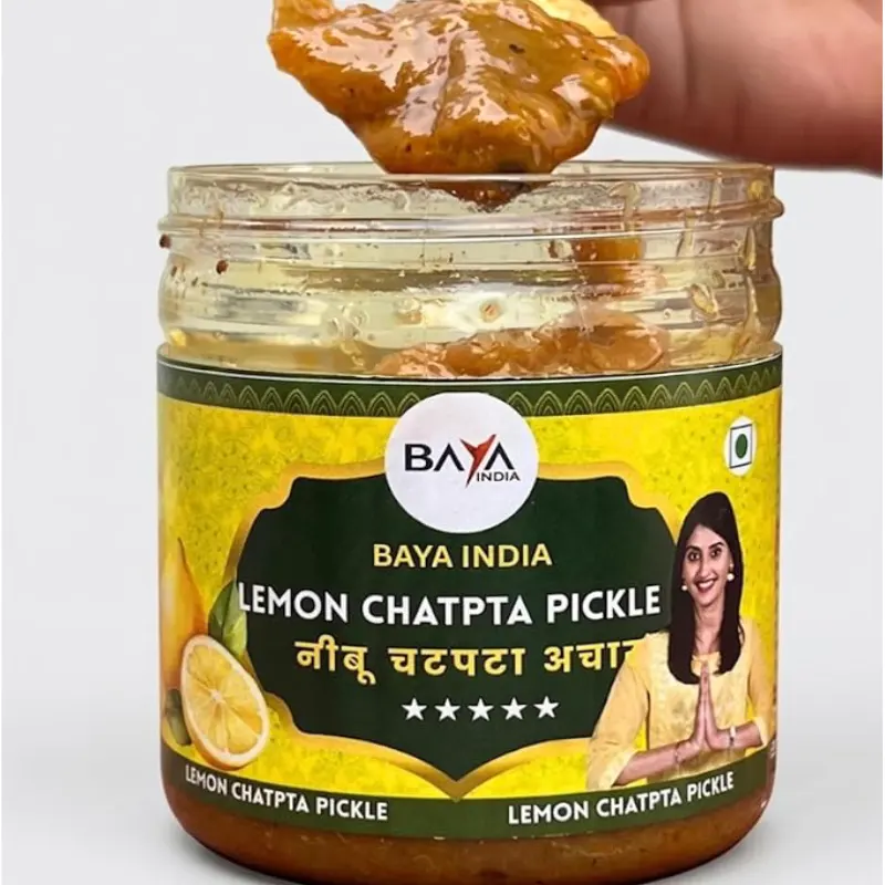 Chatpata Lemon Pickle Nimbu ka Achar
