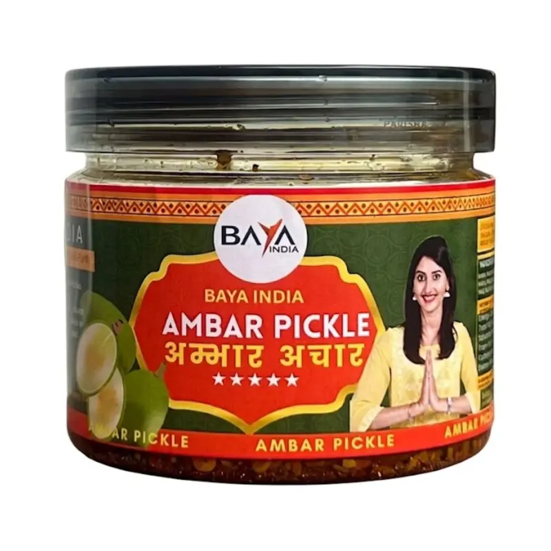 Ambar Ka Achar | Amda (June Plum) Pickle | Traditional Homemade Indian Pickle | Baya India