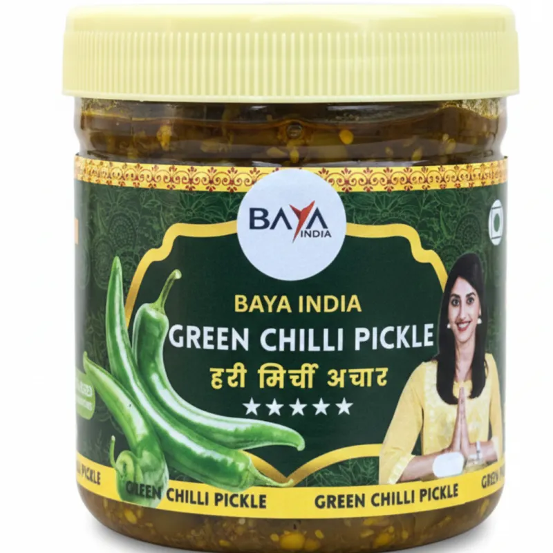 Green Chilli Pickle  Hari Mirch ka  Homemade Achar