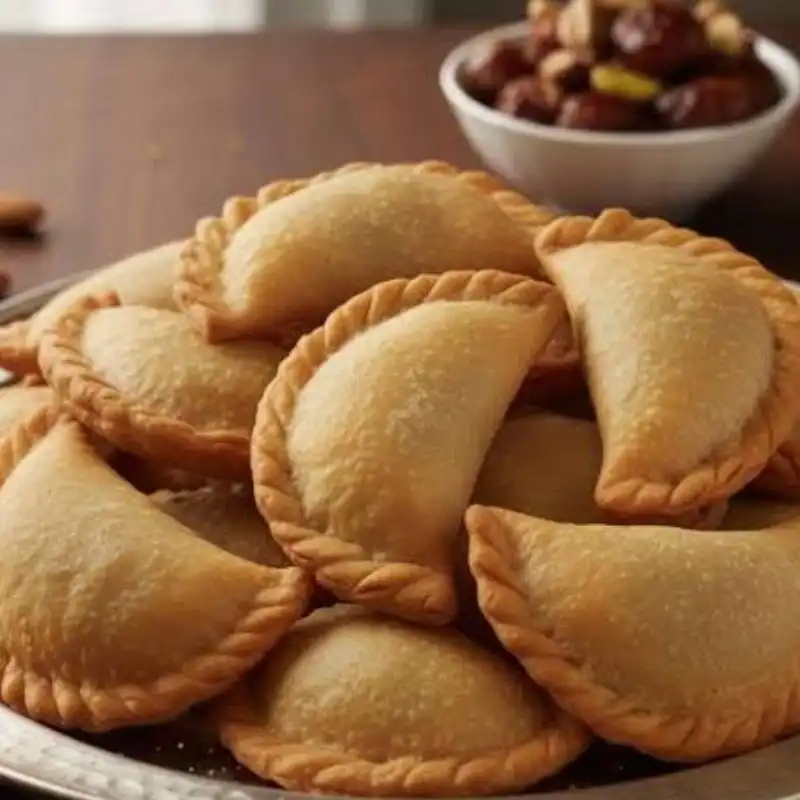 Gujiya Traditional Handmade Khoya Gujiya