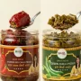 Lal Mirchi Bharwa & Green Chilli Pickle  Combo Each 250g