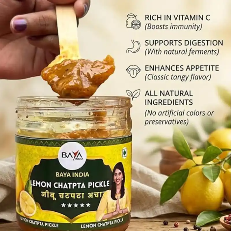 Chatpata Lemon Pickle Nimbu ka Achar