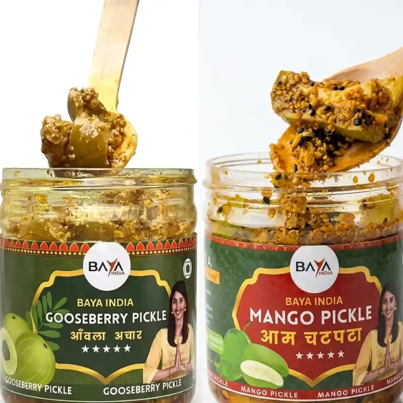 Mango & Amla Pickle Combo Homemade Aam & Awala Achar Each 250g