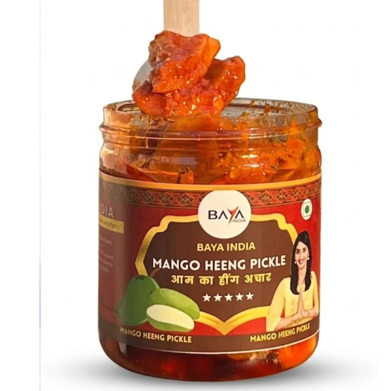 Hing Mango Pickle  Aam ka Hing Achar in Mustard Oil