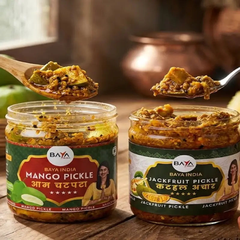 Mango & Jackfruit Pickle Sample