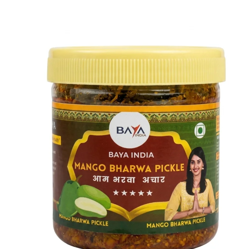 Stuffed Mango Pickle  Aam Ka Sukha Achar